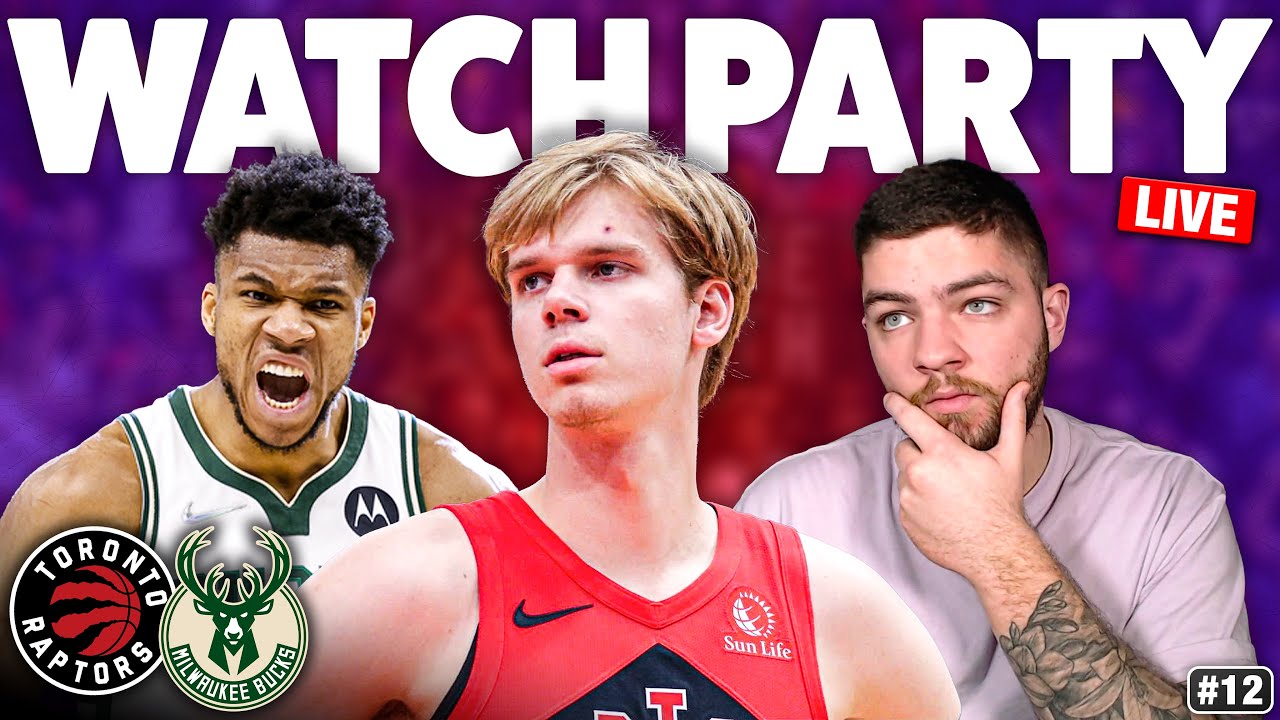 Raptors vs Bucks LIVE Watch Along | The Raptors Begin Their 2024 NBA Cup Run 🏆