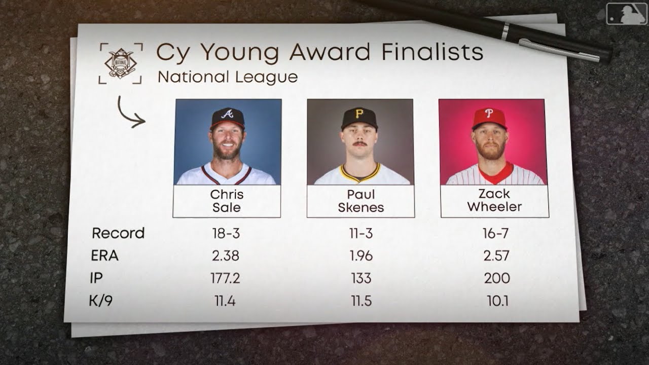 2024 NL Cy Young Award finalists