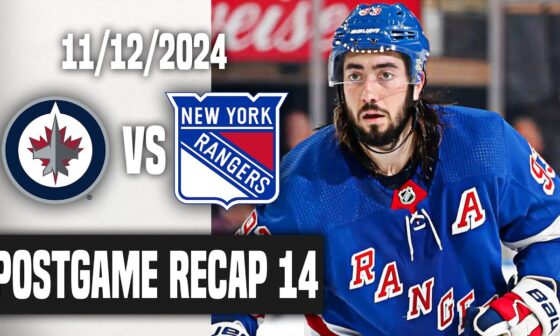 Ranger Fan Reaction Game 14┃WPG-6 NYR-3! MIKA ZIBANEJAD & PETER LAVIOLETTE ARE PROBLEMS!