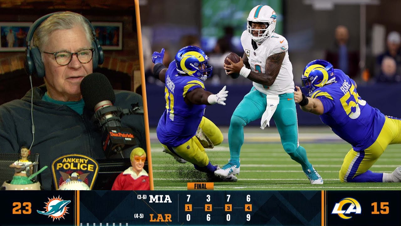 Dan Patrick Recaps The Dolphins 23-15 Win Over The Rams | 11/12/24