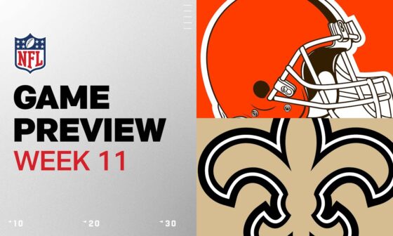 Cleveland Browns vs. New Orleans Saints | 2024 Week 11 Game Preview