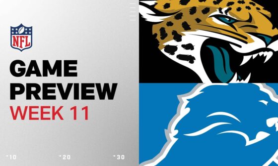 Jacksonville Jaguars vs. Detroit Lions | 2024 Week 11 Game Preview