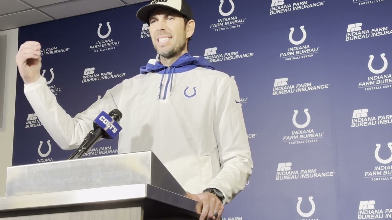 Indianapolis Colts' Shane Steichen: 'Anthony Richardson is Gonna Start This Week, Rest of Season'