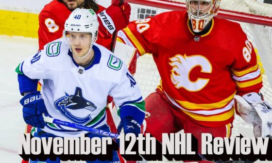 Reviewing November 12th NHL Games