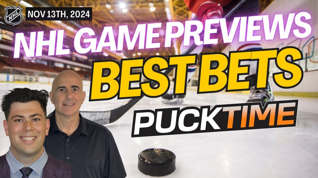 NHL Picks and Predictions Today | Red Wings v Penguins | Kings vs Avalanche | PuckTime Nov 13