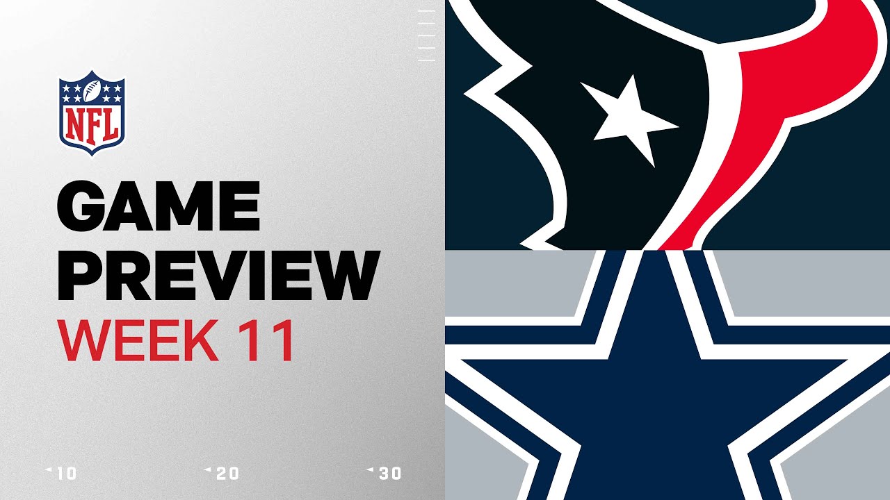 Houston Texans vs. Dallas Cowboys | 2024 Week 11 Game Preview