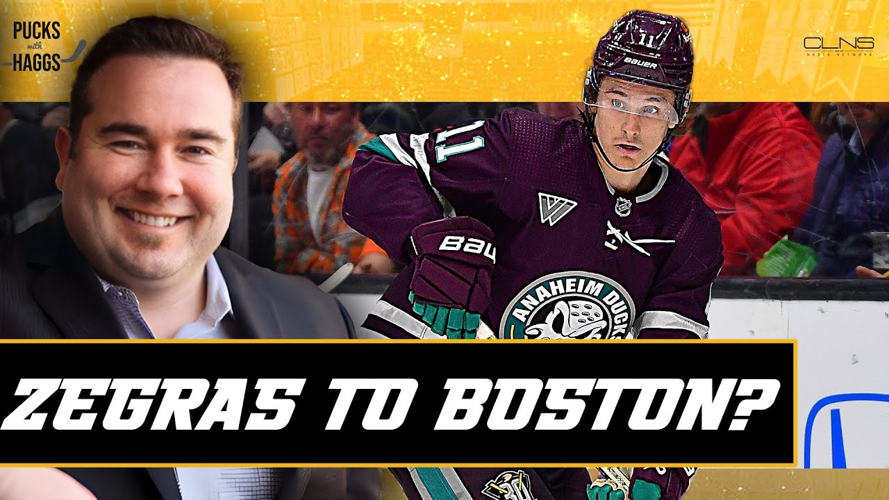 Would Trevor Zegras be a good fit for the Bruins? | Pucks With Haggs