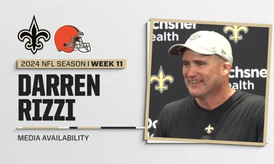 Darren Rizzi on Erik McCoy, Jameis Winston  | New Orleans Saints