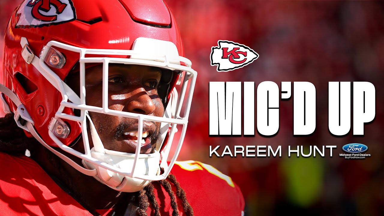 Chiefs Kareem Hunt Was Mic'd Up and SHOCKED By the LAST-SECOND Week 10 Win Over the Broncos!