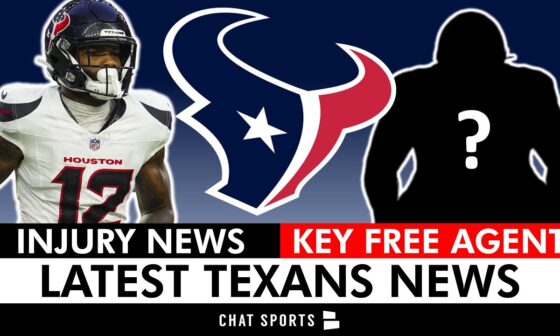 Texans NEED To Sign This Key Free Agent + Latest Texans vs. Cowboys Injury Report