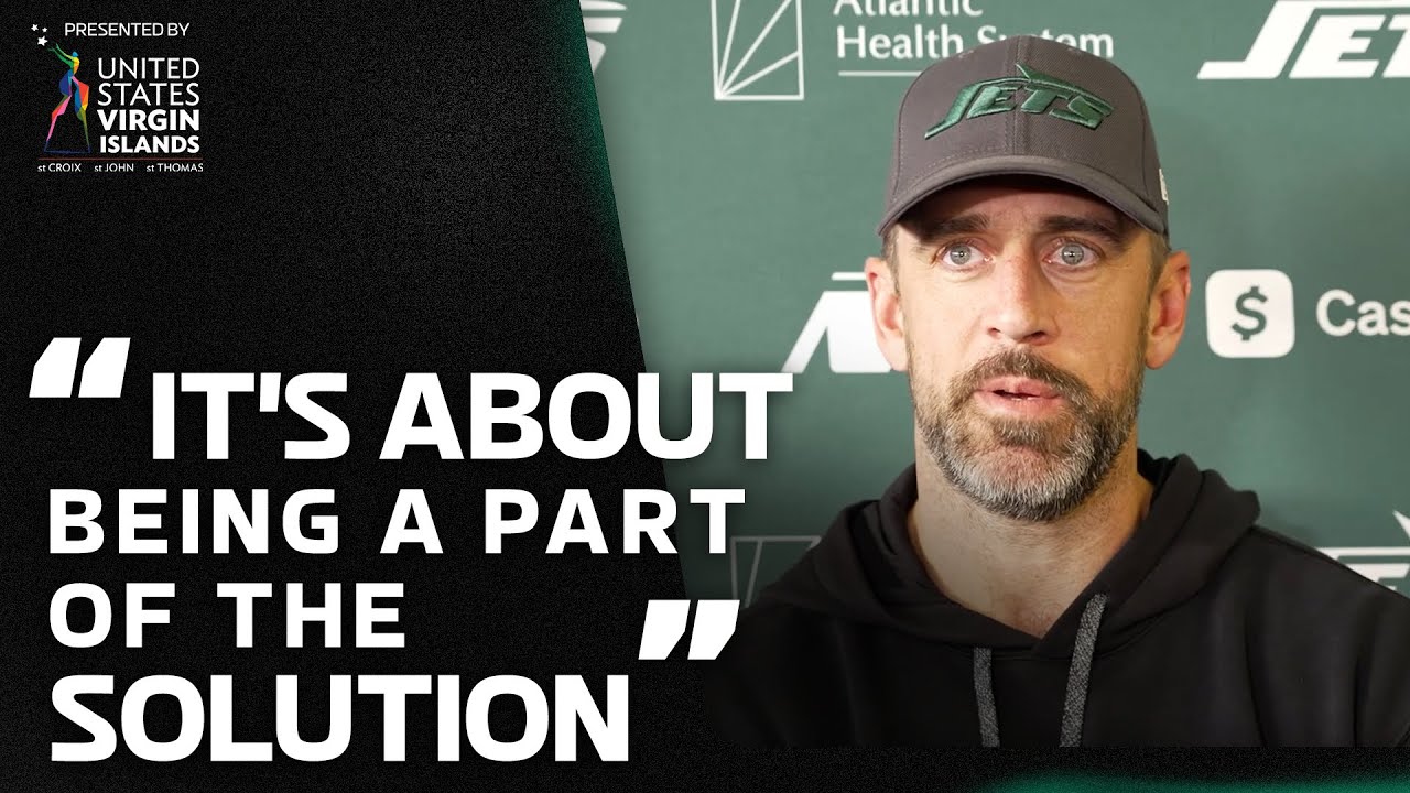 Aaron Rodgers Press Conference (11/13) | New York Jets