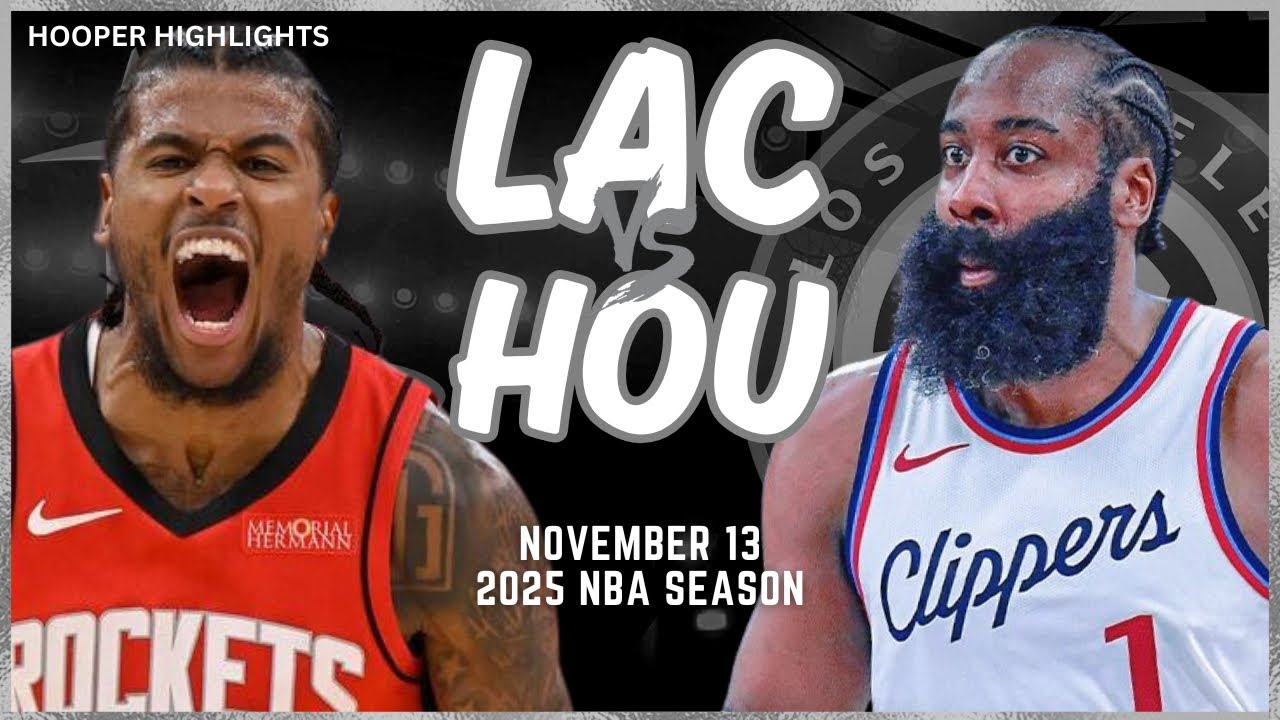 LA Clippers vs Houston Rockets Full Game Highlights | Nov 13 | 2025 NBA Season