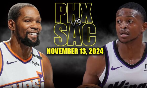 Phoenix Suns vs Sacramento Kings Full Game Highlights - November 13, 2024 | 2024-25 NBA Season