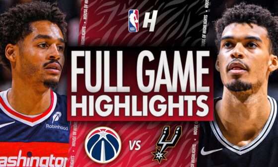 Washington Wizards vs San Antonio Spurs - Full Game Highlights | November 13, 2024-25 NBA Season