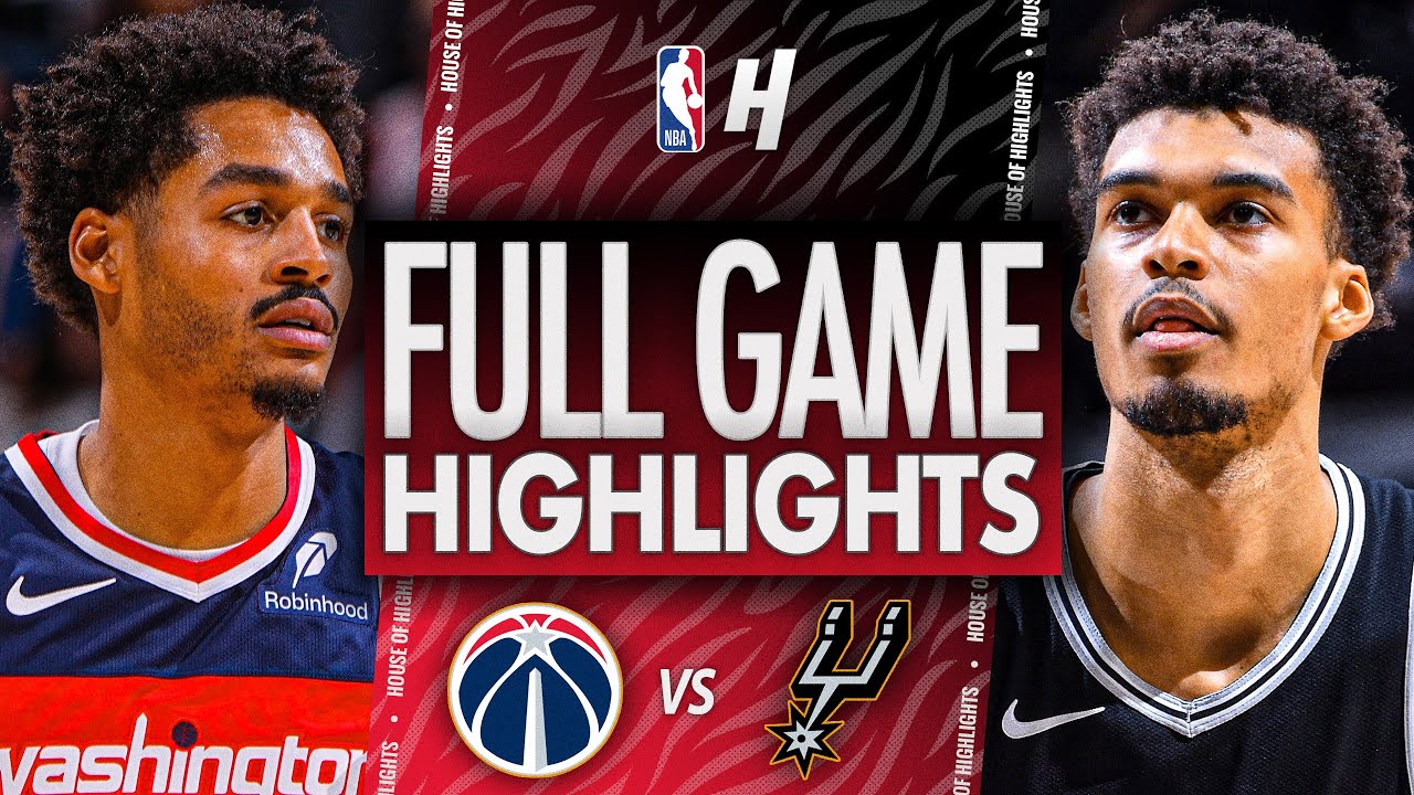 Washington Wizards vs San Antonio Spurs - Full Game Highlights | November 13, 2024-25 NBA Season