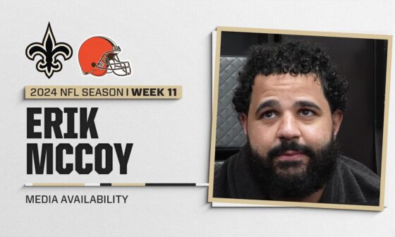 Erik McCoy on return from injury | New Orleans Saints