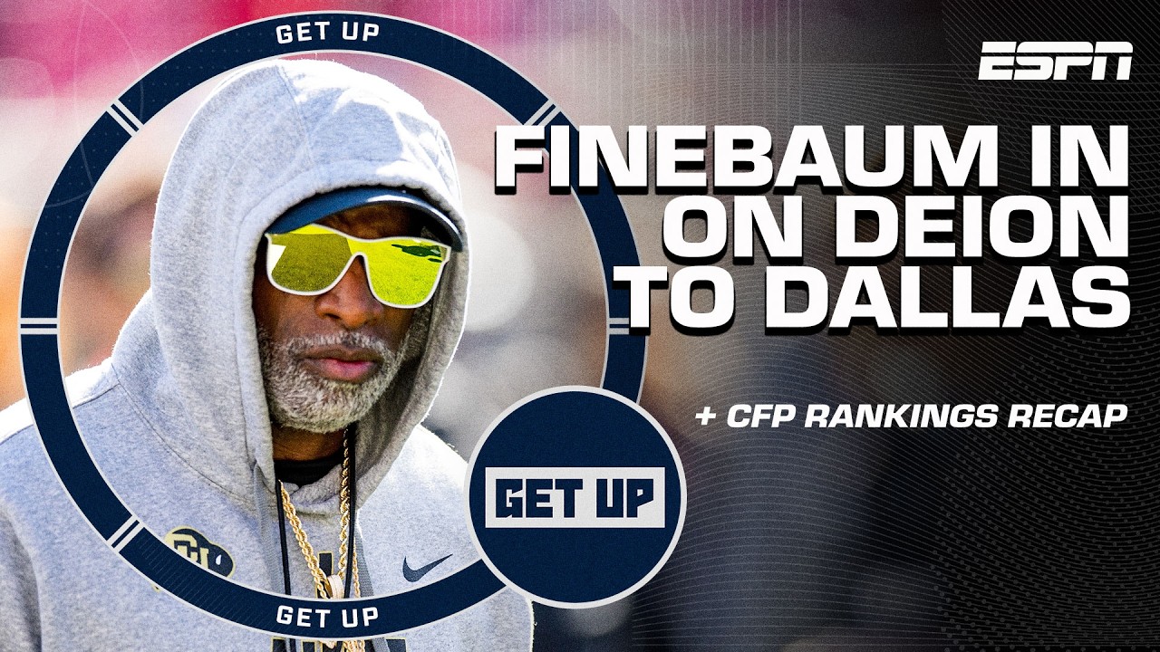 Paul Finebaum: Deion Sanders to the Cowboys 'MAKES SENSE' + CFP rankings a 'TRAVESTY?' | Get Up