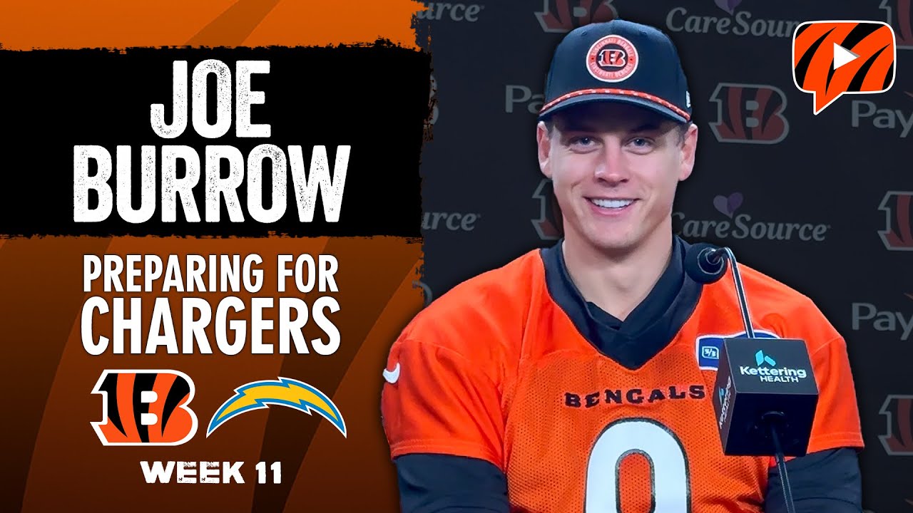 Joe Burrow on Ja'Marr Chase's Dominance, Bengals vs Chargers and MORE