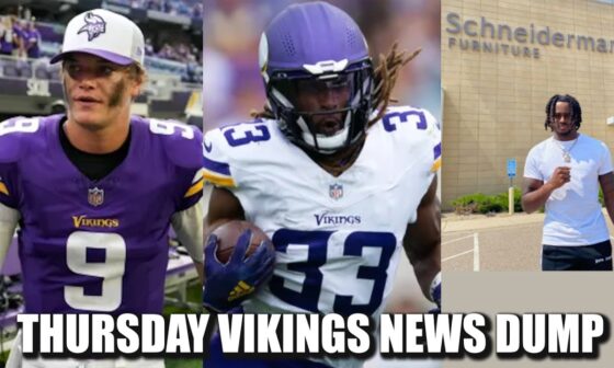 Minnesota Vikings News Dump (11.14.2024) | McCarthy Injection, Injury Report, Turner's Couch