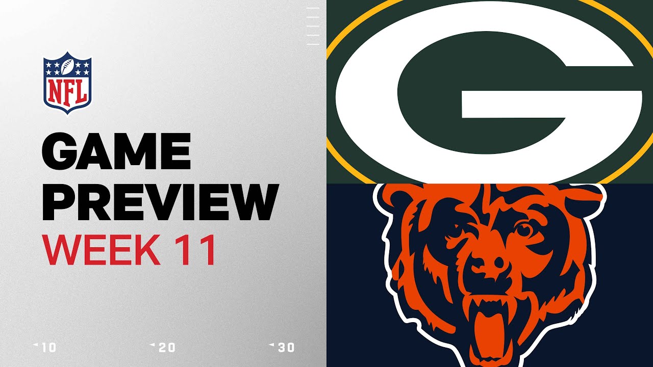 Green Bay Packers vs. Chicago Bears | 2024 Week 11 Game Preview