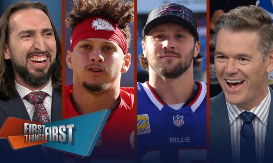 Chiefs underdogs vs. Bills: Can Mahomes pass Allen in MVP odds with a win? | FIRST THINGS FIRST