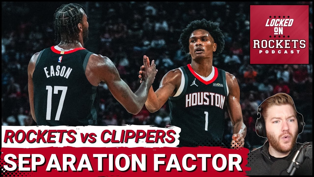 Amen Thompson & Tari Eason: Houston Rockets Game Changers In Win Vs James Harden & LA Clippers