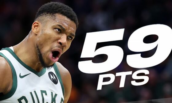 Giannis Antetokounmpo 59 Points Full Highlights vs Pistons - November 13, 2024 | Bucks vs Pistons