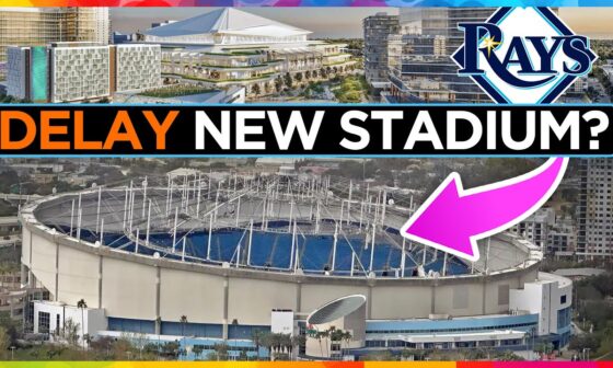 Tropicana Field repairs to DELAY Rays' NEW Stadium one year?