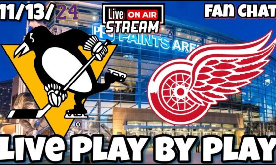 Detroit Red Wings vs Pittsburgh Penguins Live NHL Live Stream