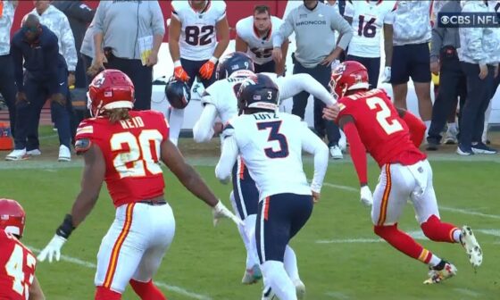 Broncos announcers lament the greatness of the Kansas City Chiefs kick-blocking unit