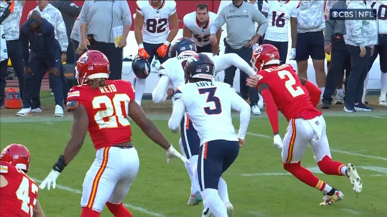 Broncos announcers lament the greatness of the Kansas City Chiefs kick-blocking unit