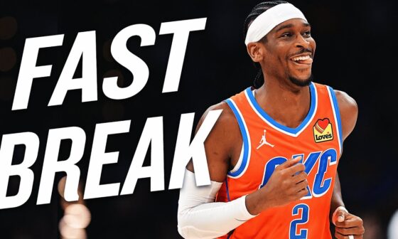 Oklahoma City Thunder's Best Fast Break PLAYS of The Night! 🚀| November 13, 2024