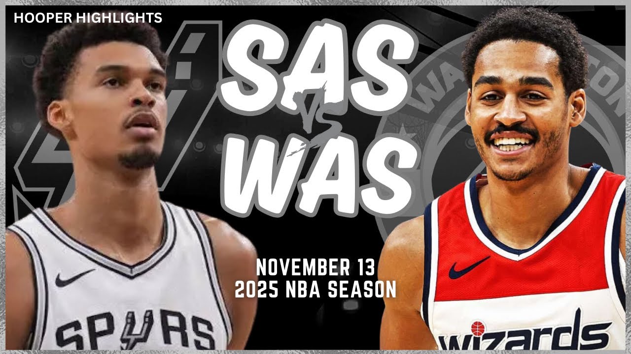 San Antonio Spurs vs Washington Wizards Full Game Highlights | Nov 13 | 2025 NBA Season