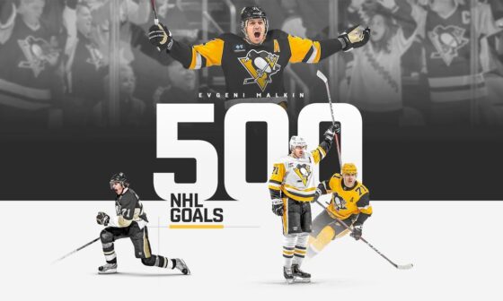 Evgeni Malkin: 500 NHL Goals | Pittsburgh Penguins