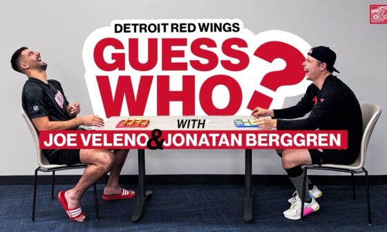 Joe Veleno and Jonatan Berggren Play Guess Who