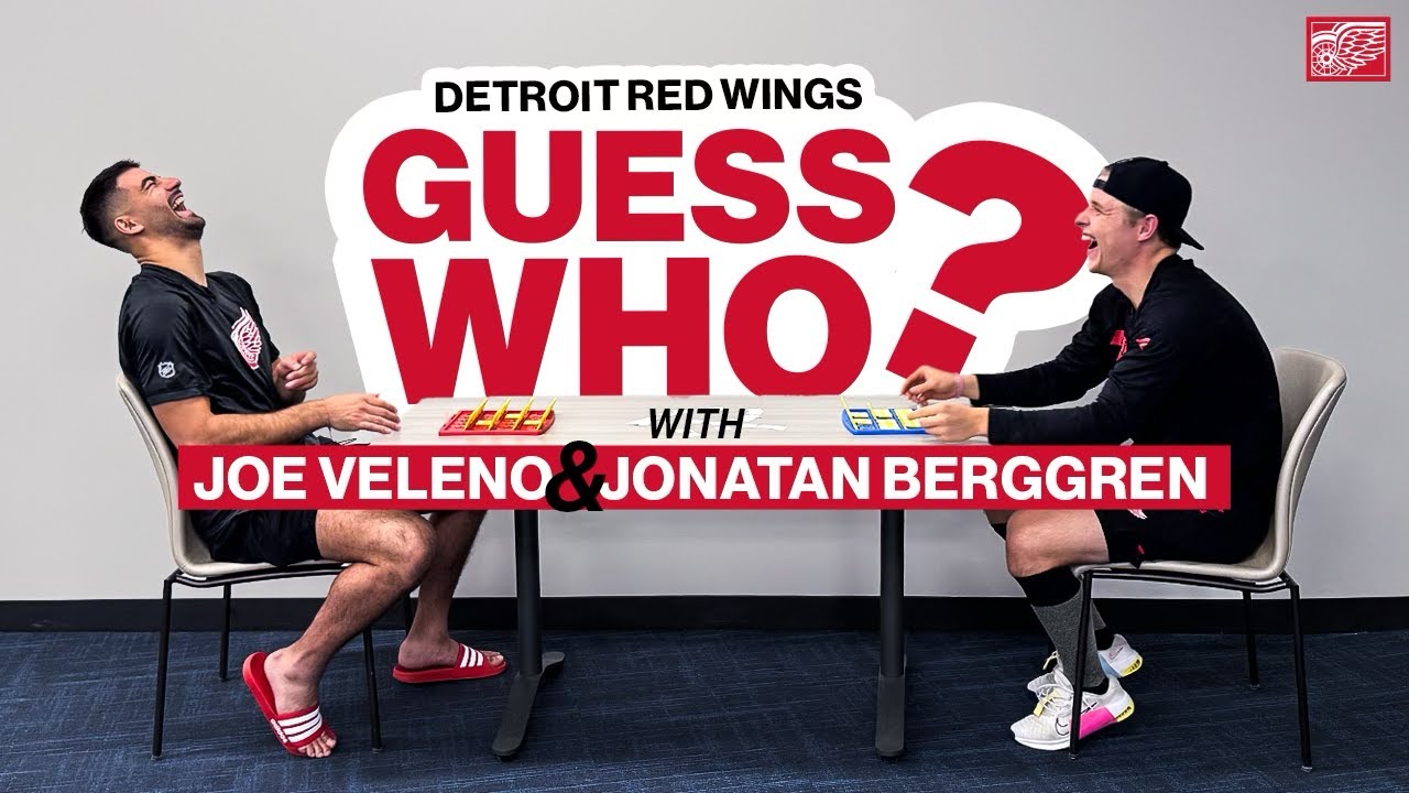 Joe Veleno and Jonatan Berggren Play Guess Who