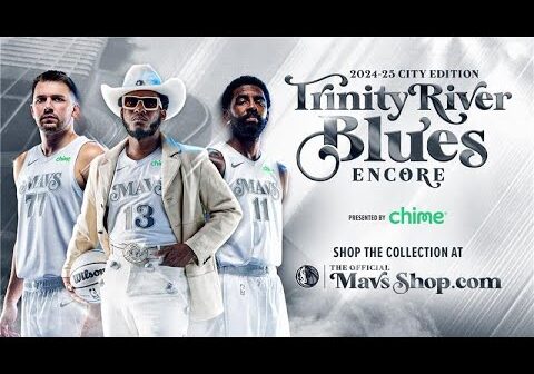 Trinity River Blues Encore | 2024-25 Dallas Mavericks City Edition