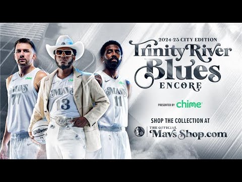 Trinity River Blues Encore | 2024-25 Dallas Mavericks City Edition