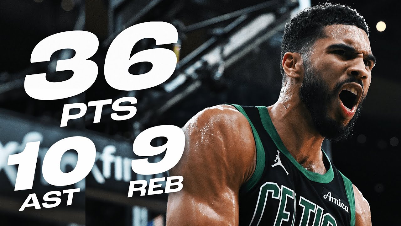 Jayson Tatum's Near TRIPLE-DOUBLE Performance in Brooklyn! 👏 | November 13, 2024