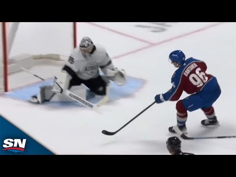 Avalanche's Cale Makar Feeds Mikko Rantanen For Sweet Breakaway Goal vs. Kings