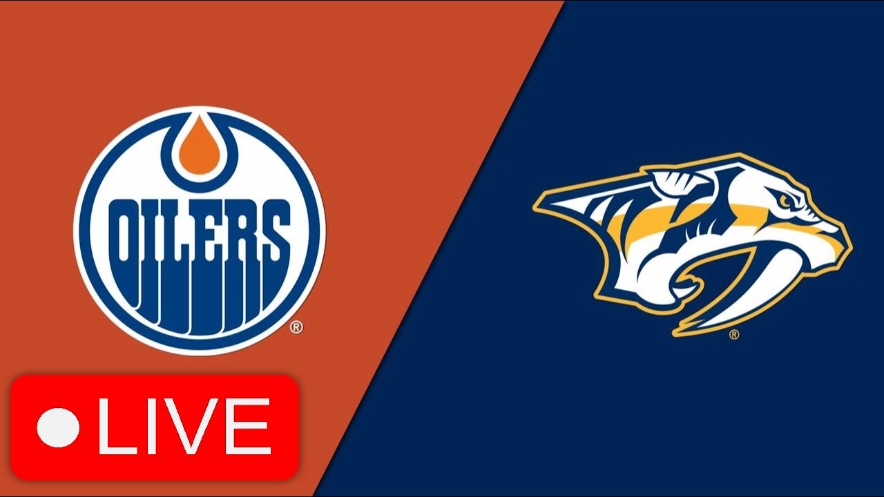 EDMONTON OILERS VS NASHVILLE PREDATORS LIVE | OILERS FAN REACTION & COMMENTARY