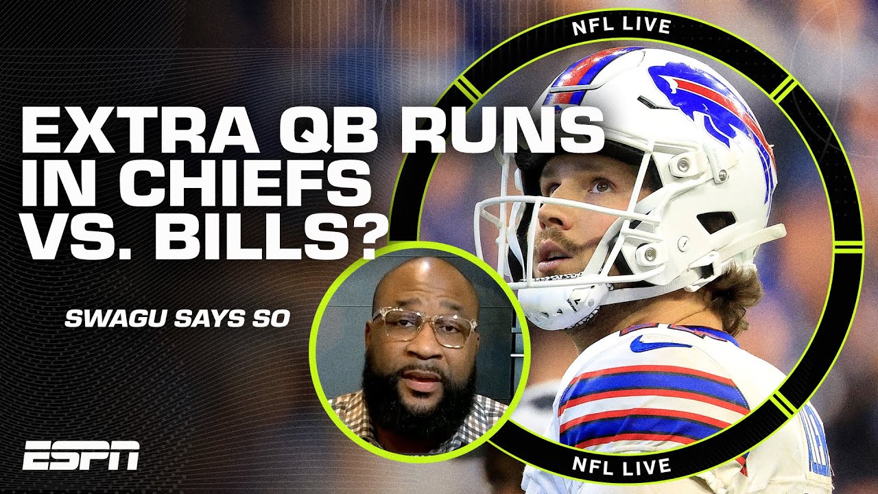 'Expect Josh Allen to RUN' - Marcus Spears previews Chiefs vs. Bills on SNF | NFL Live