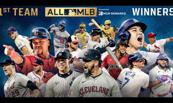 The 2024 All-MLB First Team!!! (Shohei Ohtani, Aaron Judge, Juan Soto and more!)