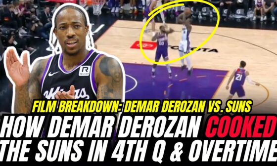 How DeMar DeRozan COOKED the Phoenix Suns in Kings OT win