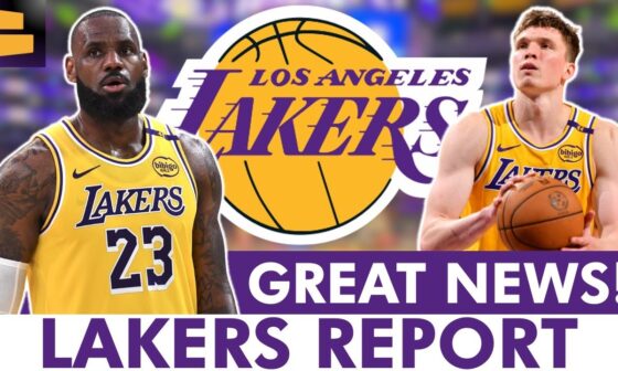 The Los Angeles Lakers Receive A DOUBLE DOSE Of Great News After Win vs. Grizzlies