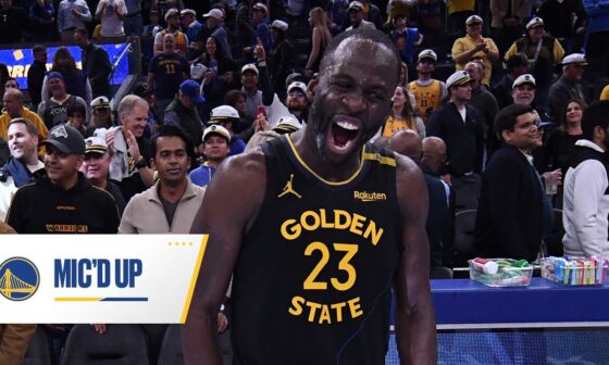 Draymond Green MIC'D UP vs. Klay Thompson & Mavericks