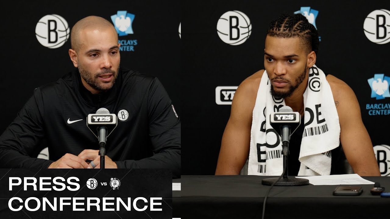 Jordi Fernández And Ziaire Williams Post-Game Press Conferences vs. Celtics