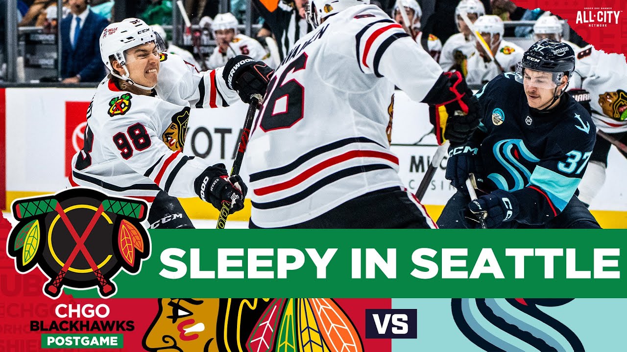 Ryan Donato scores but Chicago Blackhawks drowned by Seattle Kraken | CHGO Blackhawks POSTGAME