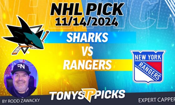 San Jose Sharks vs New York Rangers 11/14/24 NHL Pick Explained