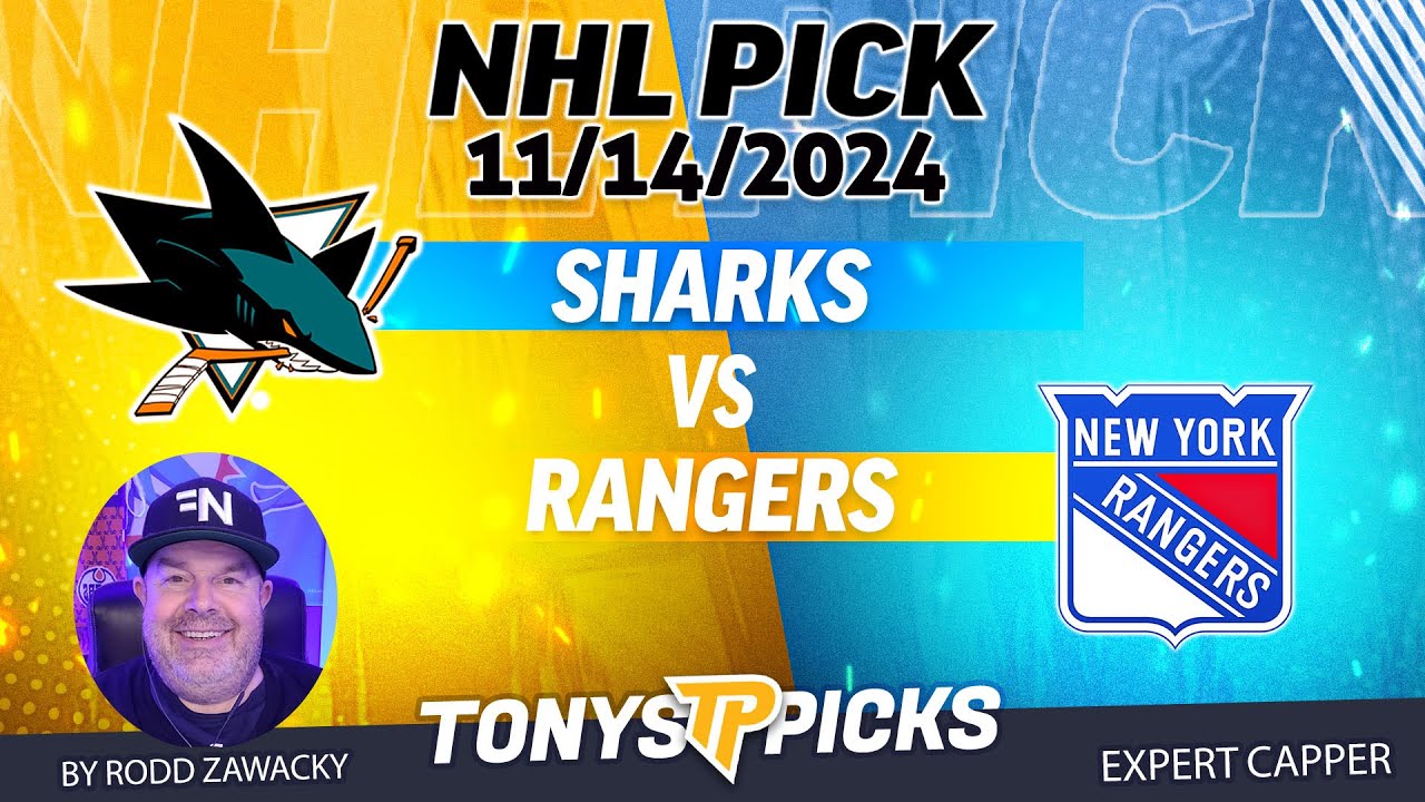 San Jose Sharks vs New York Rangers 11/14/24 NHL Pick Explained